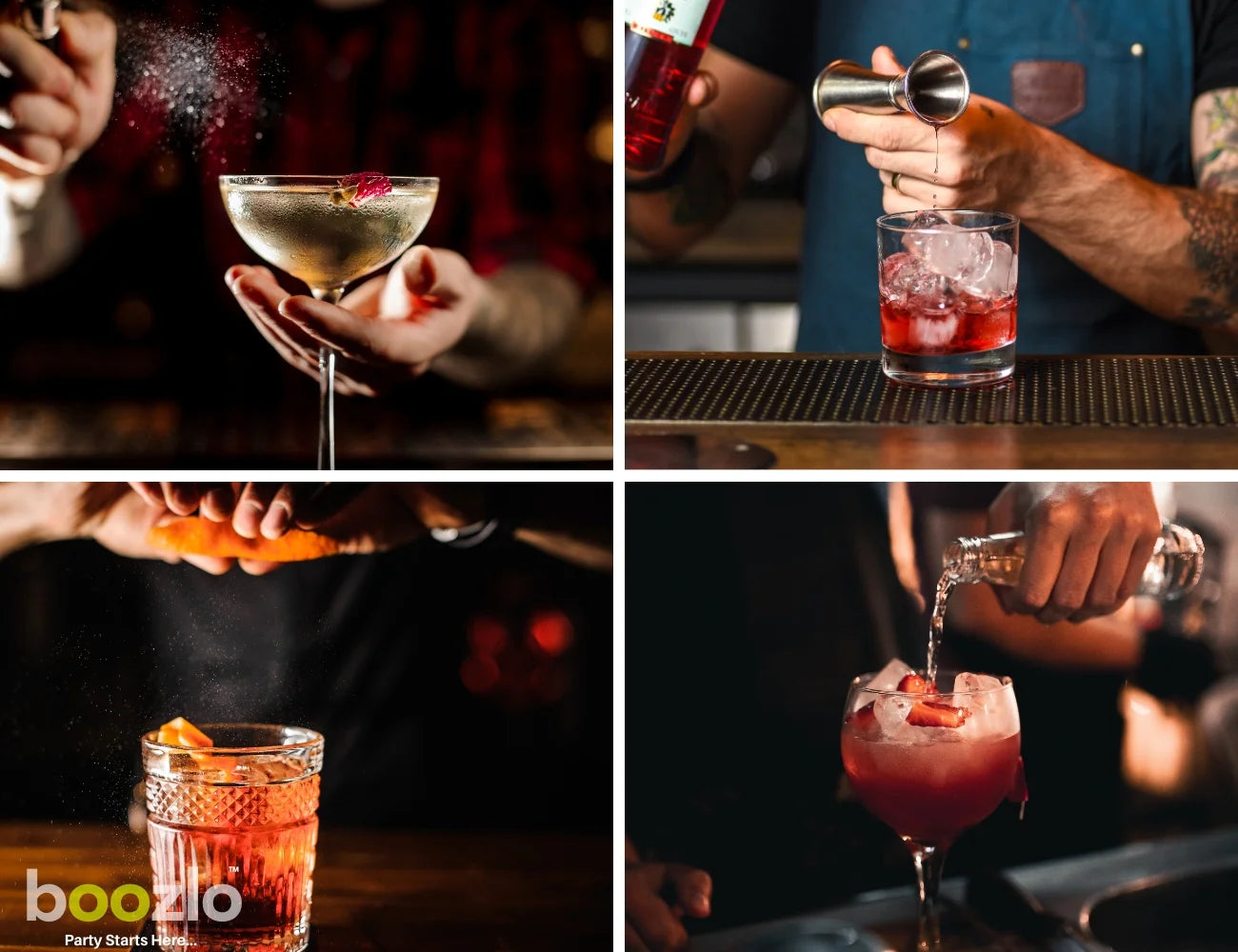 Cocktails  Based Bar - Boozlo