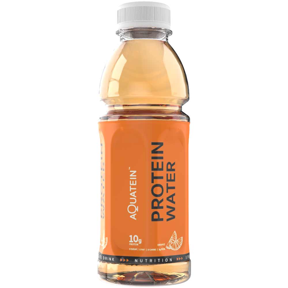Aquatein Reg 10g Protein Water - Orange Flavor (Pack Size)-Detox-Boozlo