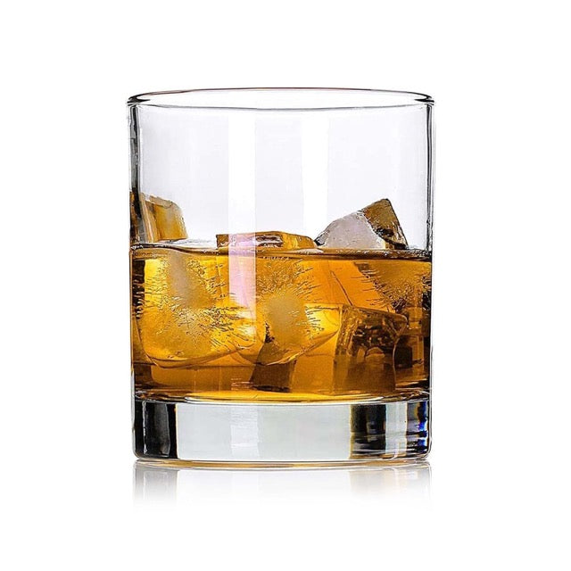 SAKI Old-Fashioned Whiskey Glasses Set of 4