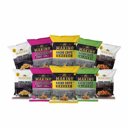 Makino Assorted ₹ 20 Packs Each 37gms (Pack of 10)