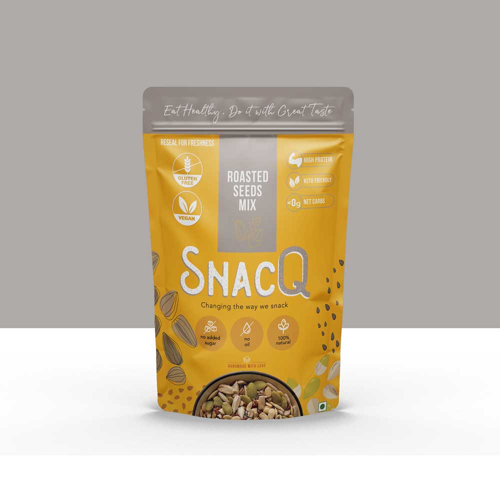 SnacQ Roasted Seeds &amp; Nuts 250gms