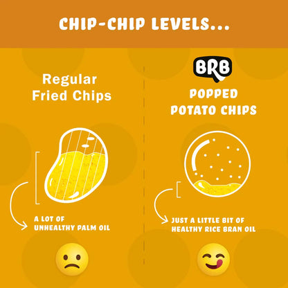 BRB Variety Box Of 8 - Popped Potato Chips &amp; Popcorn Chips-Popped Potato Chips &amp; Popcorn Chips-Boozlo