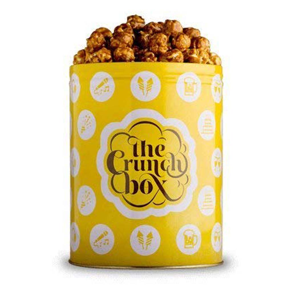 The Crunch Box Creamy Cappuccino Bites Large Tin-Boozlo
