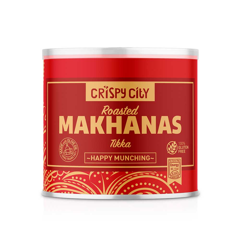 Crispy City Makhana Tikka-Boozlo