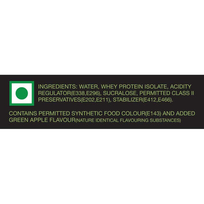 Aquatein Pro 21g Protein Water - Green Apple Flavor (Pack Size)-Detox-Boozlo