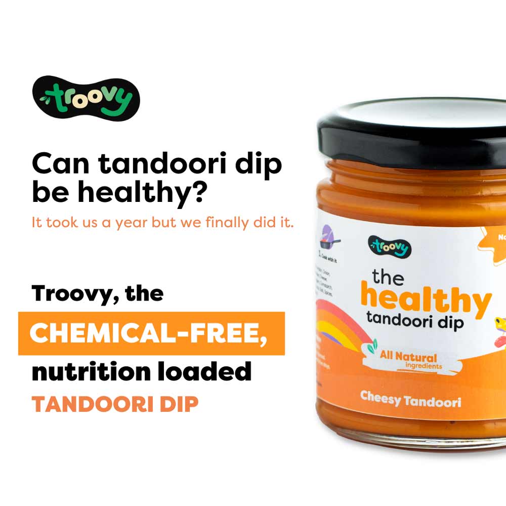 Troovy Chemical Free Tandoori Sauce &amp; Dip 450 gms (Pack of 3)-Boozlo