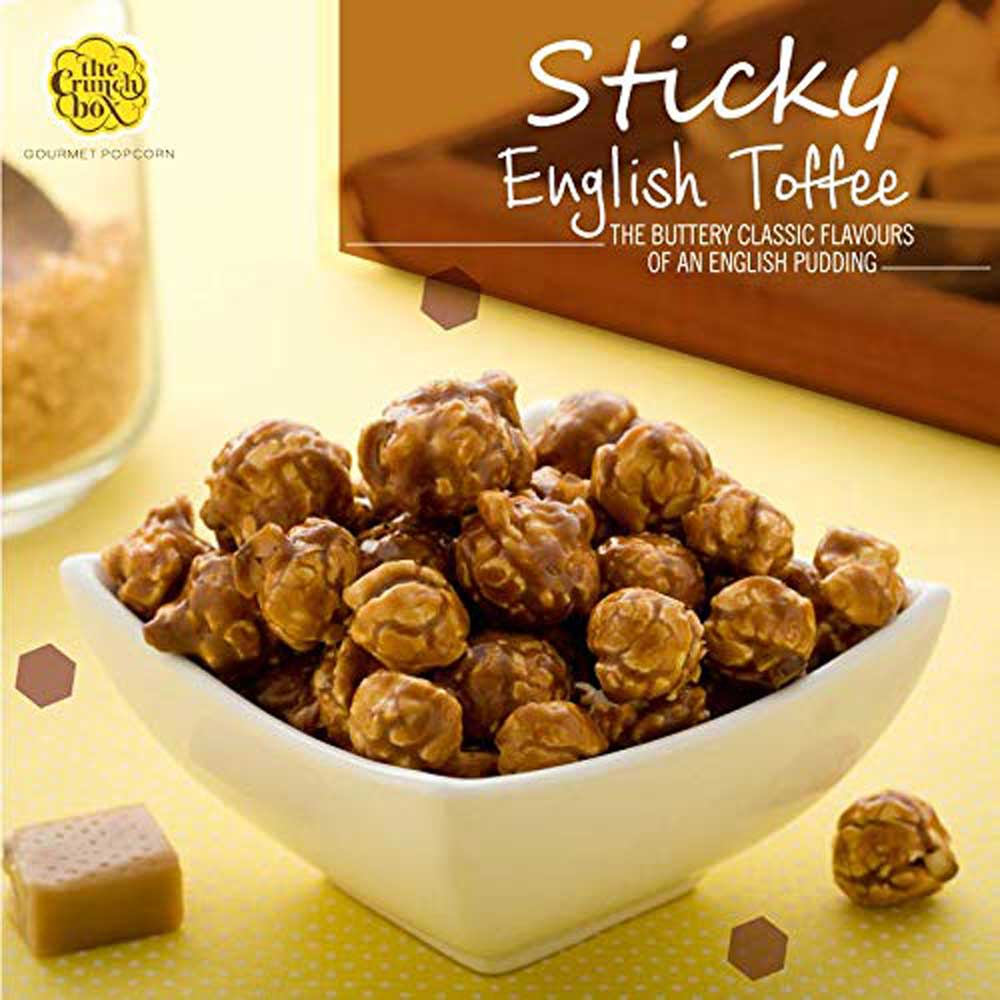 The Crunch Box Sticky English Toffee Small Tin-Boozlo