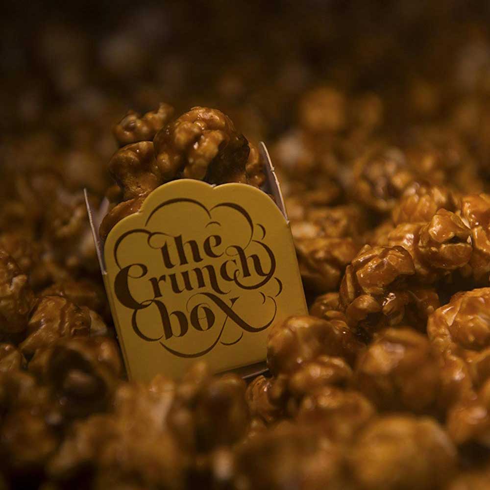 The Crunch Box Warm Caramel Crunch Small Tin-Boozlo