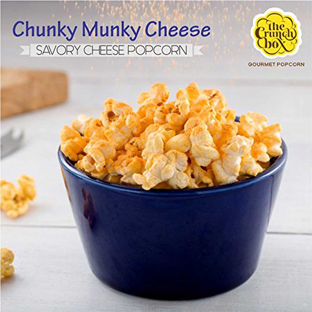 The Crunch Box Chunky Munky Cheese Popcorn-Boozlo