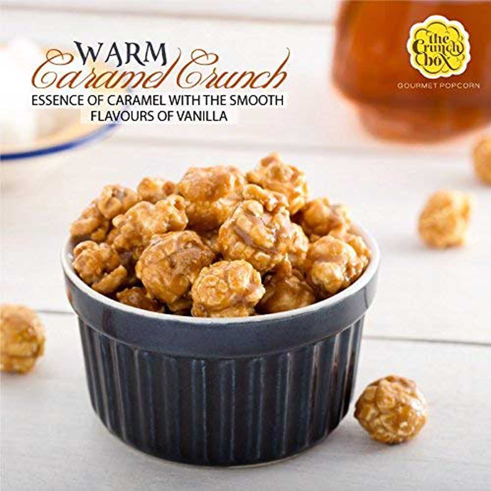 The Crunch Box Warm Caramel Crunch Small Tin-Boozlo