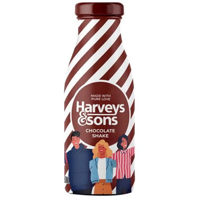 Harveys &amp; Sons Chocolate Shake 280ml (Pack Size)