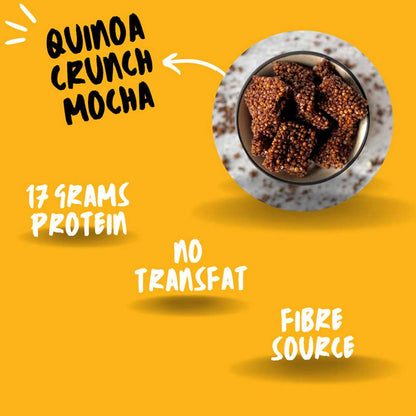 SnacQ Quinoa Crunch (Mocha) 125gms