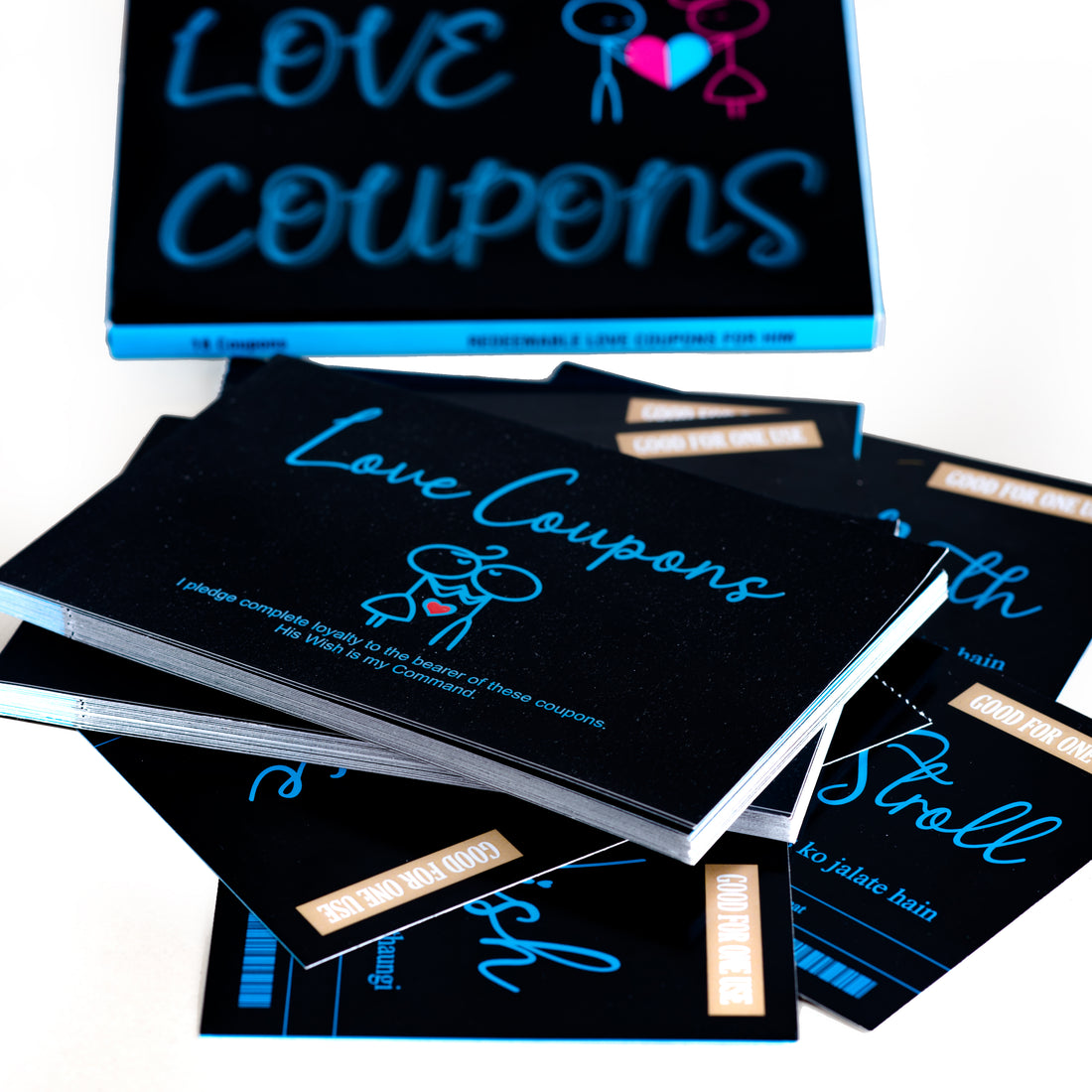 Love Coupons For Him (Blue)