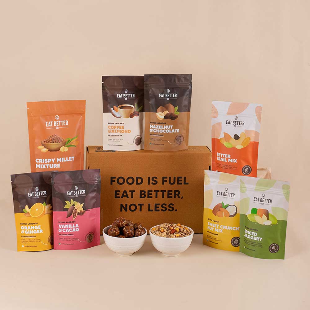 Eat Better Co. Ultimate Snack Box 1320 gms-Boozlo