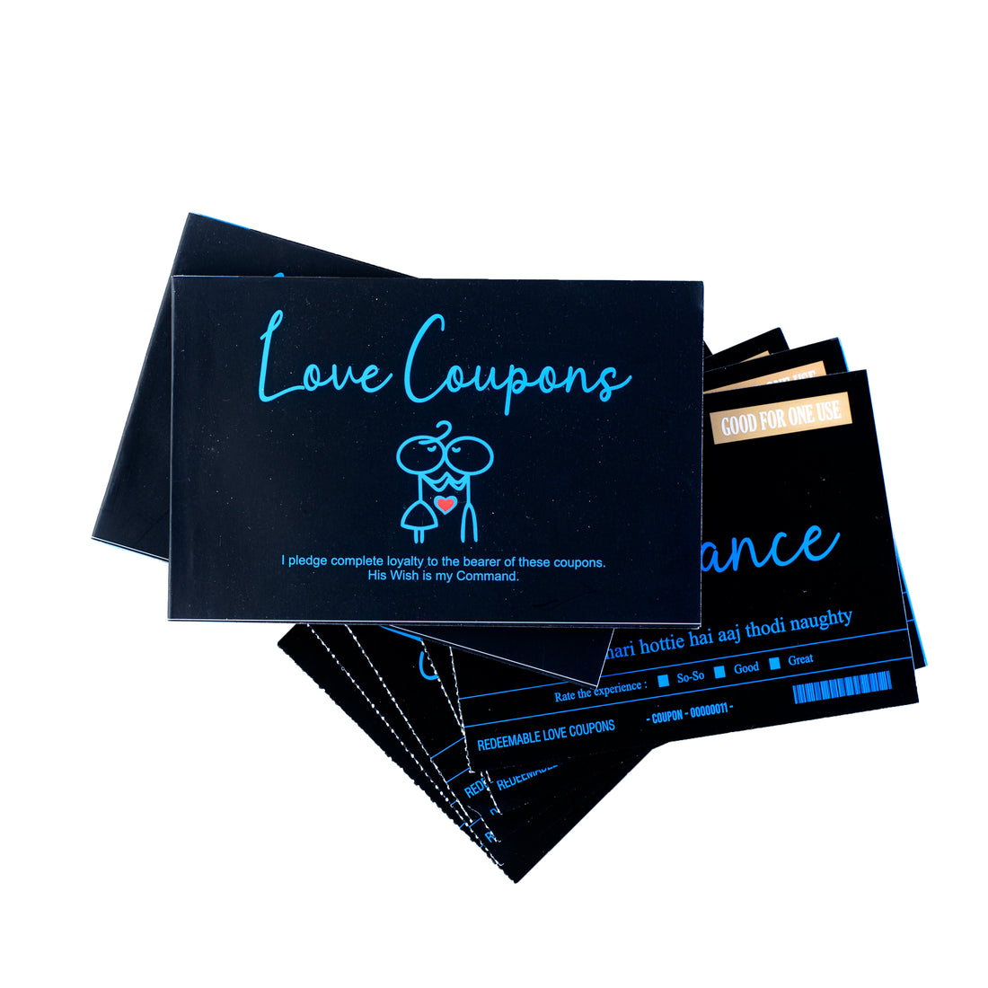 Love Coupons For Him (Blue)