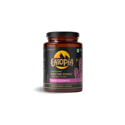 Eatopia - Tulsi Flower Honey-500gms-Honey-Boozlo