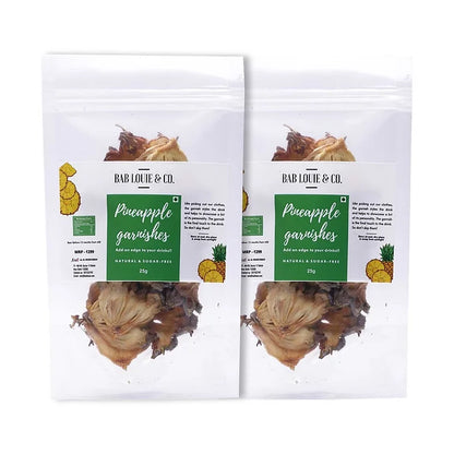 Bab Louie Dehydrated Pineapple Fruits Garnishes - 25gms Boozlo