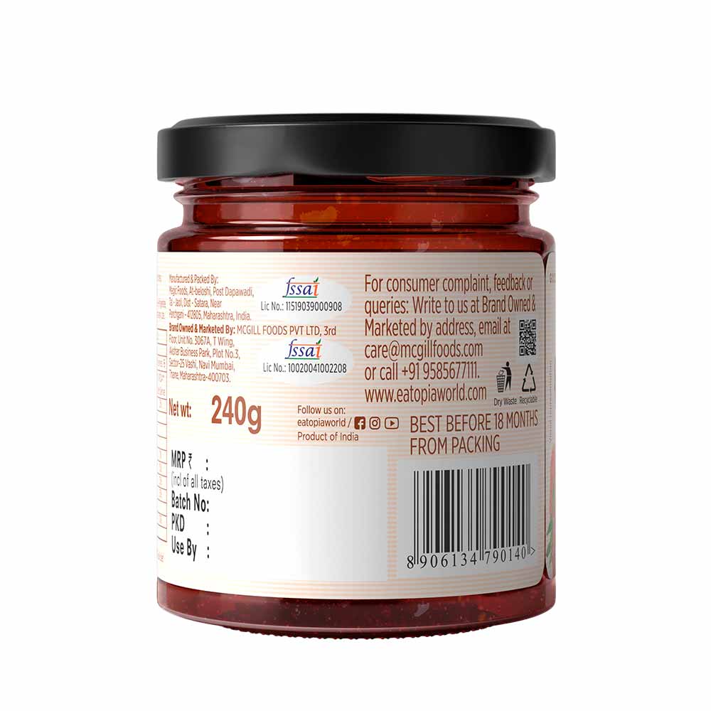 Eatopia Mixed Berry Honey Jam-240gms-Honey-Boozlo