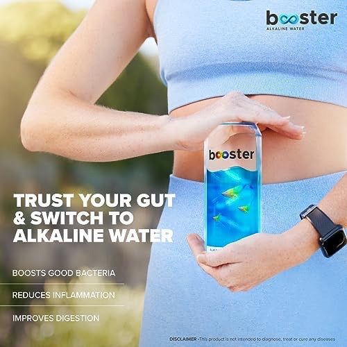 Booster Alkaline Water - 500ml (Pack Size)