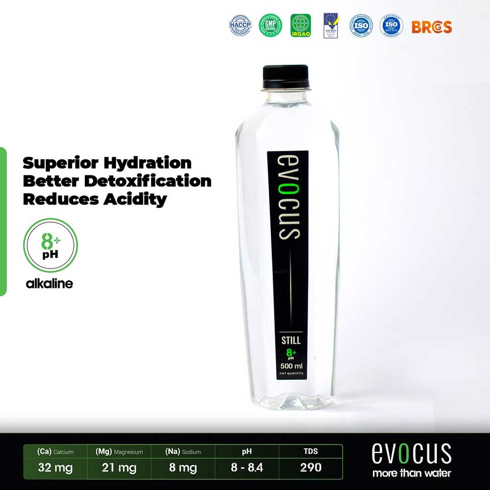 Evocus - Clear Alkaline Water (Pack Size)-Boozlo