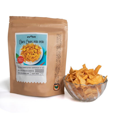 Evolve Healthy Snacks | Oats Chips - Peri Peri (Pack of 3)