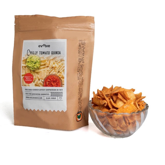 Evolve Healthy Snacks | Spicy Indian Snacks Combo (Pack of 5)