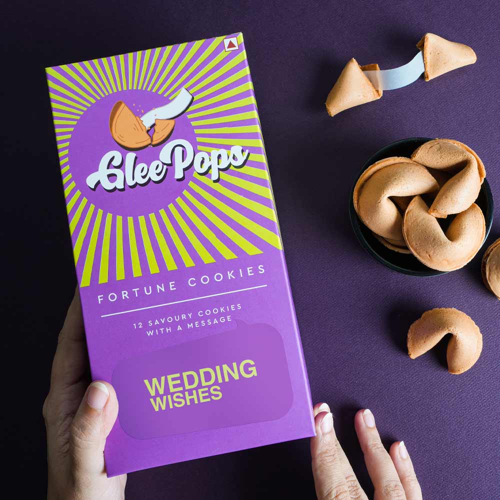 GleePops fortune cookies Wedding Wishes-Boozlo