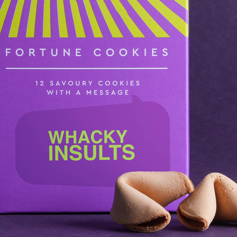 GleePops fortune cookies Whacky Insults-Boozlo
