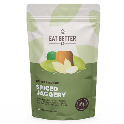 Eat Better Co. Seed Mix Spiced Jaggery-Boozlo