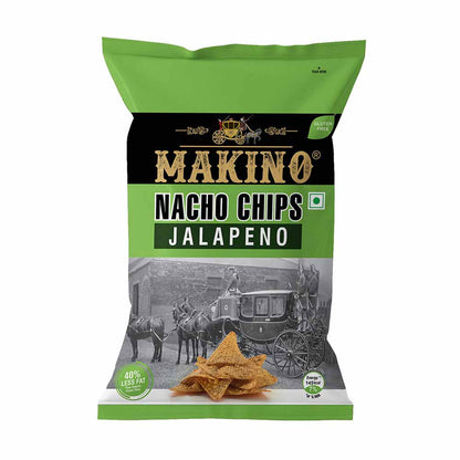Makino Nacho Chips Jalapeno Each 150gms (Pack of 3)