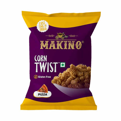 Makino Corn Twist Pizza 60gms (Pack of 6)