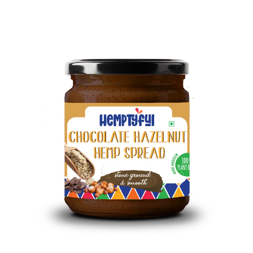 Hemptyful Chocolate Hazelnut Hemp Spread 180gms-Boozlo