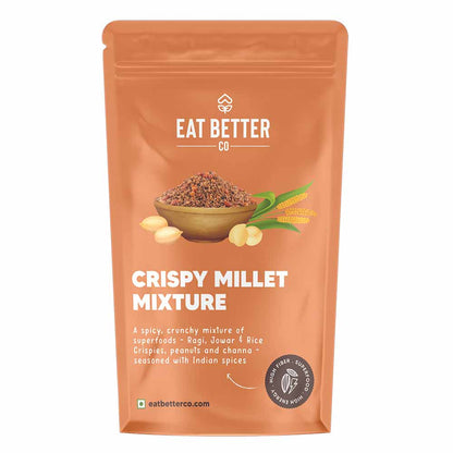 Eat Better Co. Crispy Millet Mixture 100gms-Boozlo