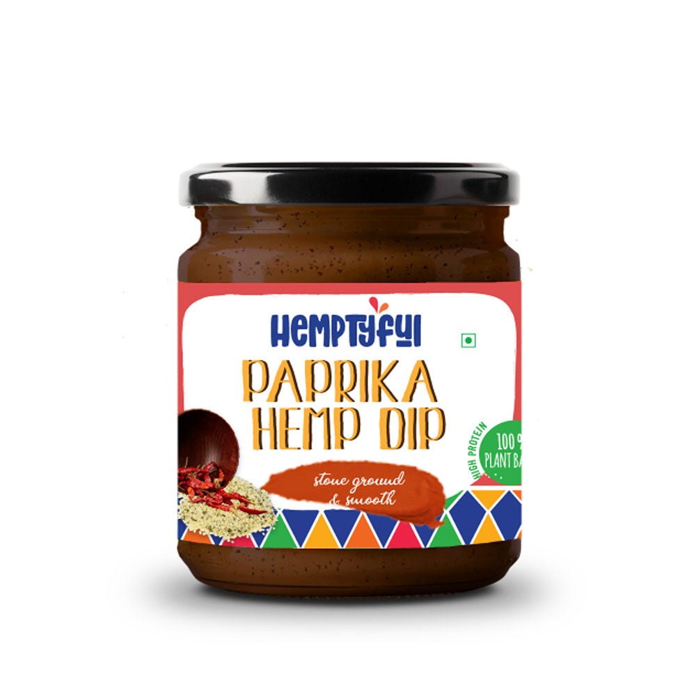Hemptyful Paprika Hemp Dip 180gms-Boozlo