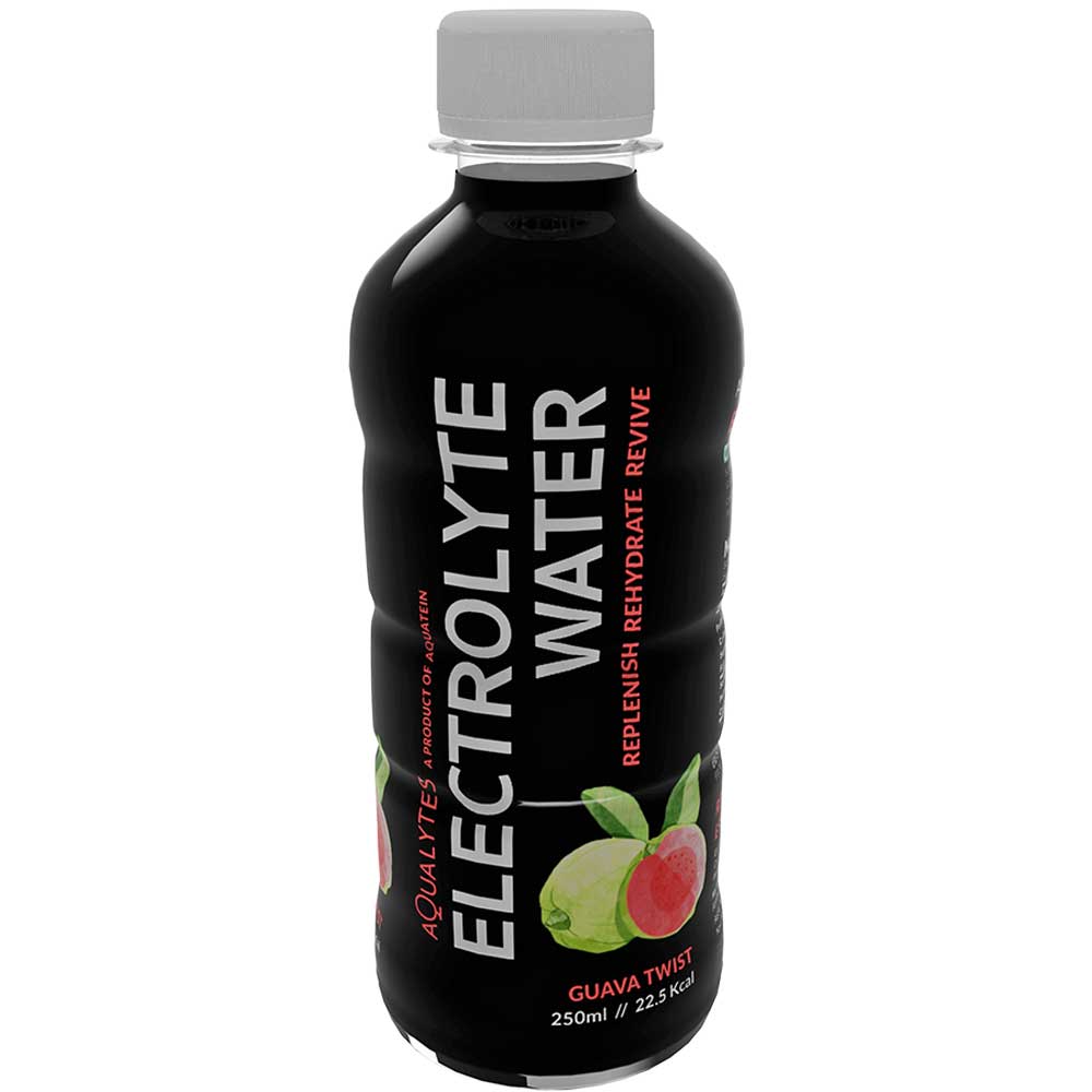 Aquatein Aqualytes Electrolyte Water - Guava Twist (Pack Size)-Detox-Boozlo