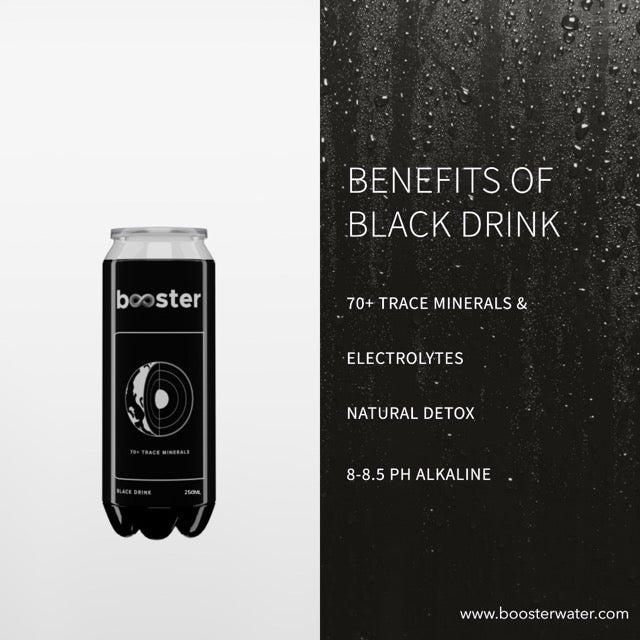 Booster Black Water - 250ml (Pack Size)