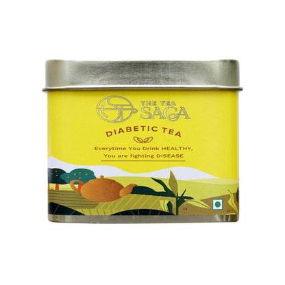 The Tea Saga Diabetic Tea - Tin Box-Diabetic Tea-Boozlo