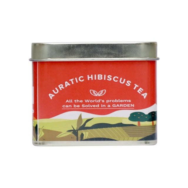 The Tea Saga Auratic Hibiscus Tea - Tin Box-hibiscus tea-Boozlo