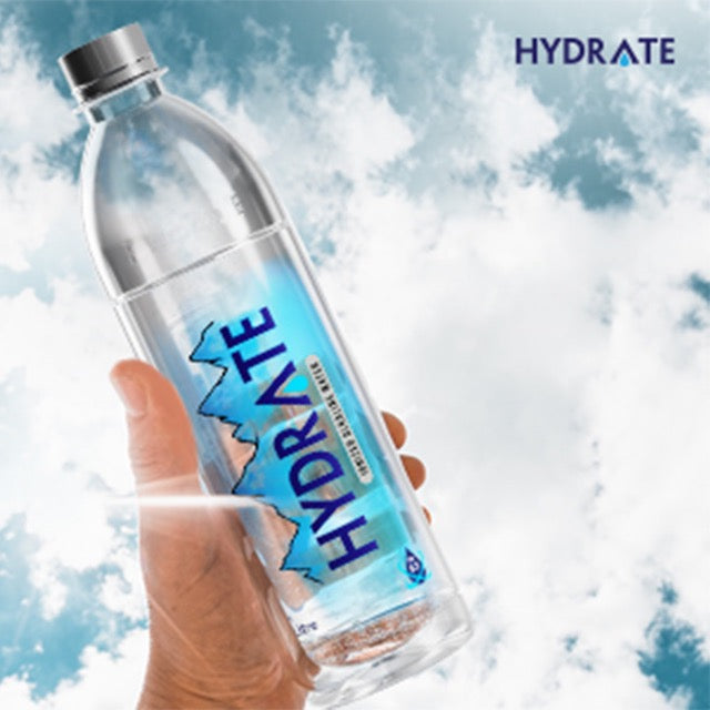 Hydrate Ionized Alkaline Water - 500ml (Pack Size)-Ionized Alkaline Water-Boozlo
