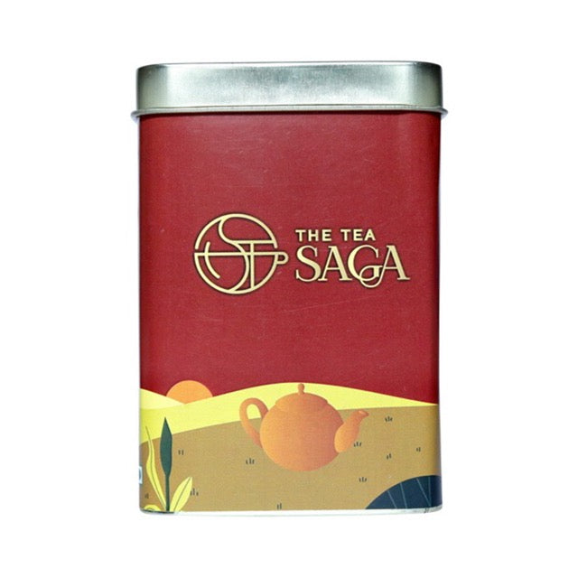 The Tea Saga Kashmiri Kahwa - Tin Box-Kashmiri Kahwa-Boozlo