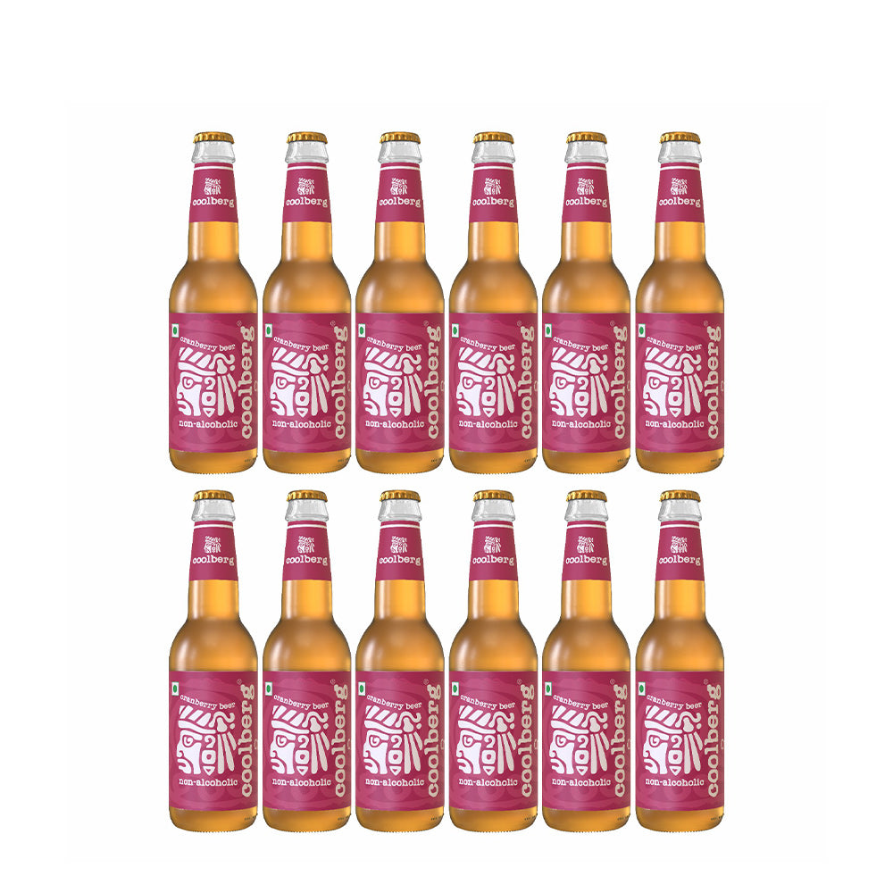 Coolberg Cranberry Non-Alcoholic Beer - 330ml (Pack Size)