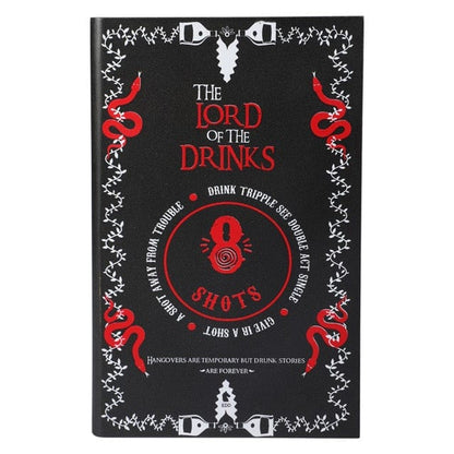 Ek Do Dhai Lord Of The Drink Shot Glass (Set of 8)