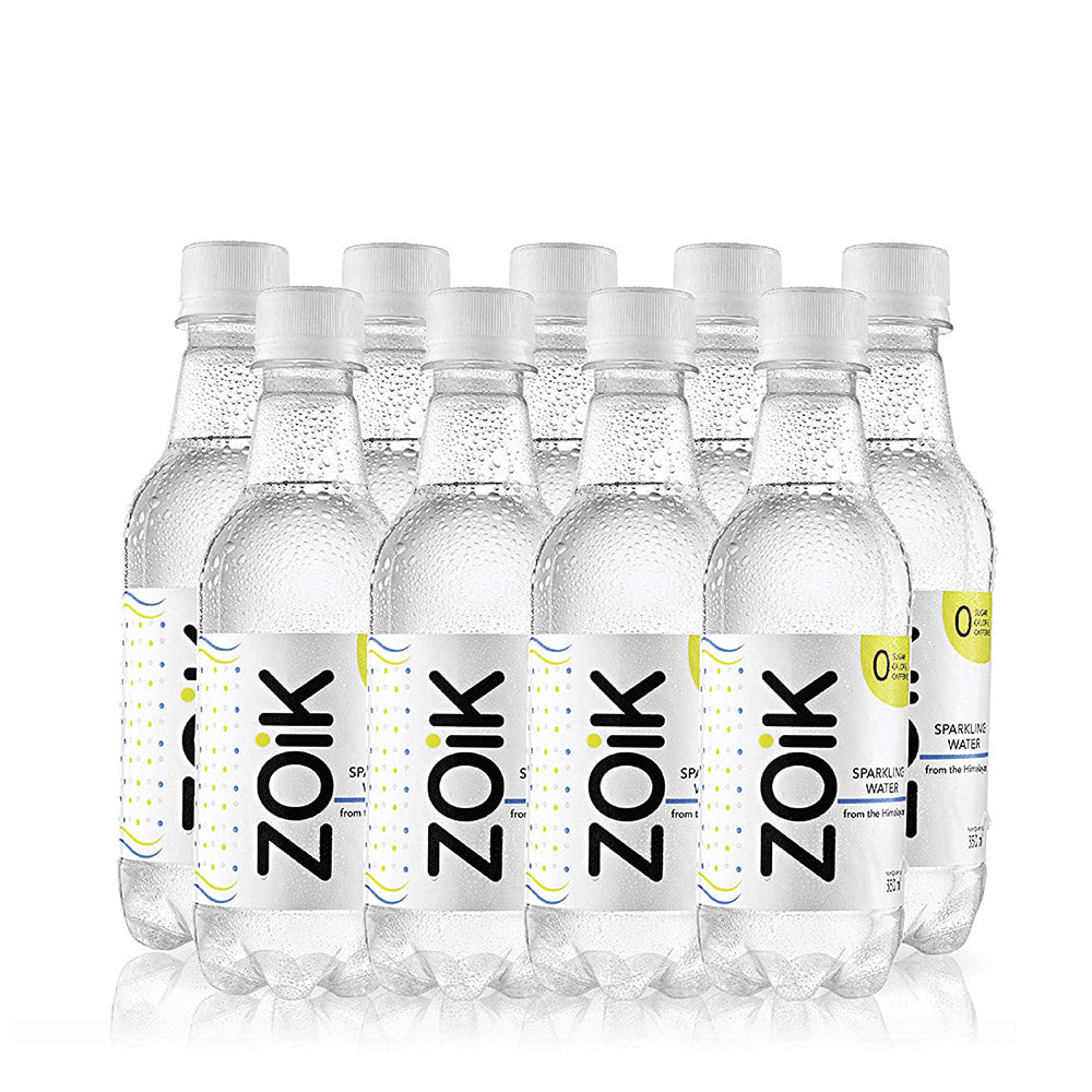 ZOiK Natural Mineral Sparkling Water - 350ml (Pack Size)-Boozlo