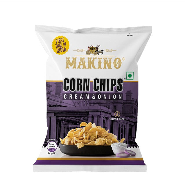 Makino Assorted Corn Chips - 60gms (Pack of 6)-Boozlo