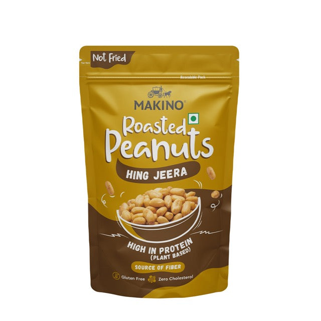 Makino Assorted Roasted Peanuts - 150gms (Pack of 4)-Boozlo