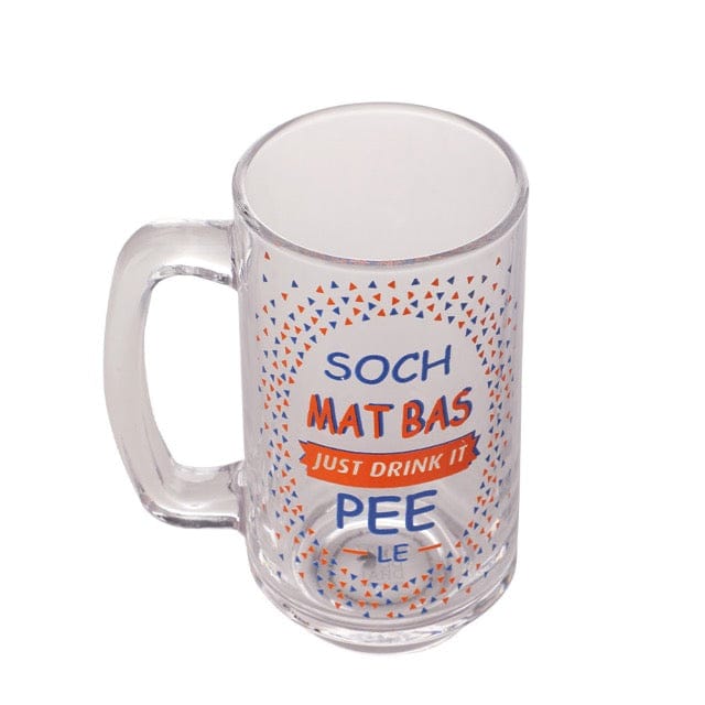 Ek Do Dhai Soch Mat Bas Pee Le Beer Mug - 350ml
