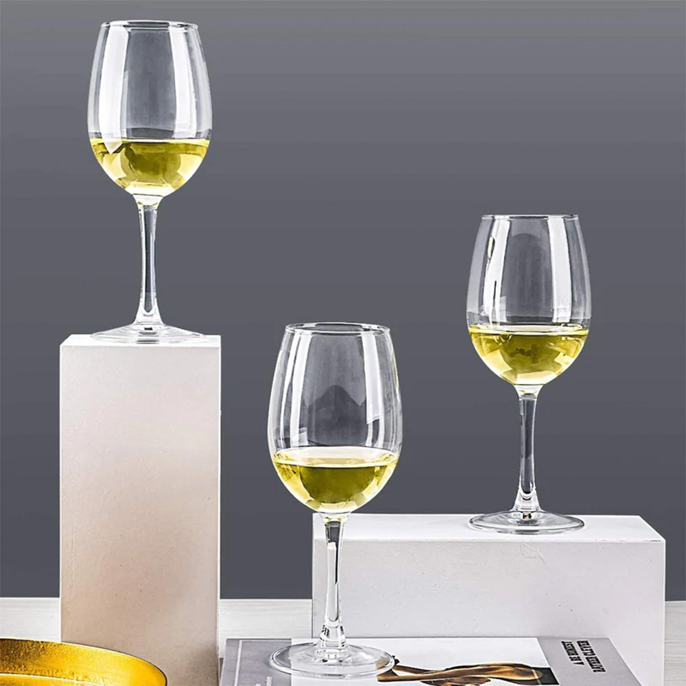 Modern Yard Sante Wine Glass - 350ml each (Set of 6)-Boozlo
