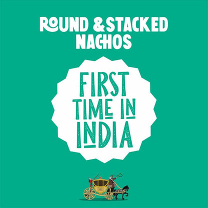 Makino Assorted Round &amp; Stacked Nachos - 107gms (Pack of 3)-Boozlo