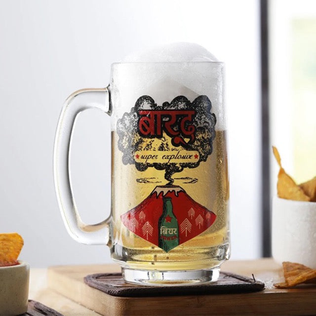 Ek Do Dhai Barood Beer Mug - 350ml