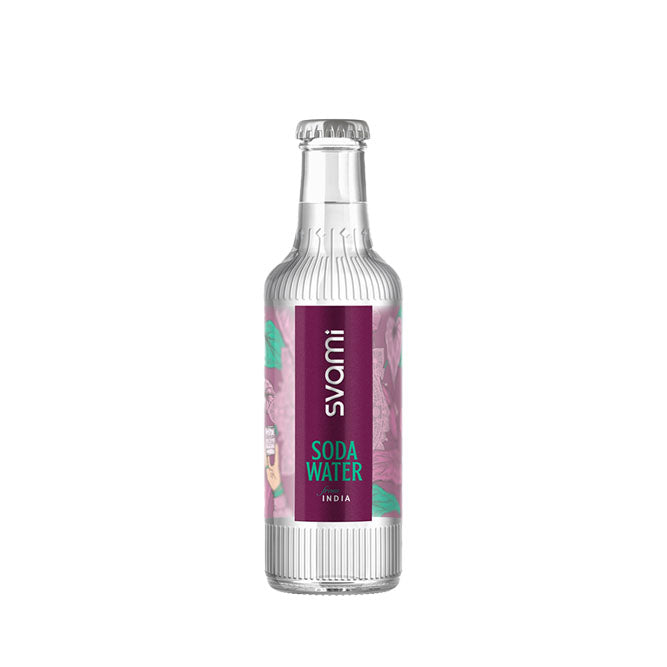 Svami Soda Water - 200ml (Pack Size)-Boozlo